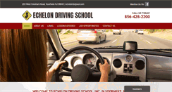 Desktop Screenshot of echelondrivingschool.com